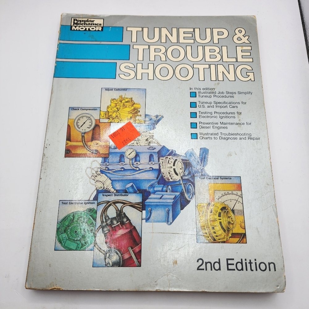 Popular Mechanics Motor Tuneup & Trouble Shooting 2nd Edition Manual